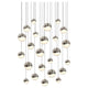 Grapes 24-Light Round Assorted LED Pendant
