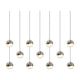 Grapes 11-Light Rectangle Small LED Pendant