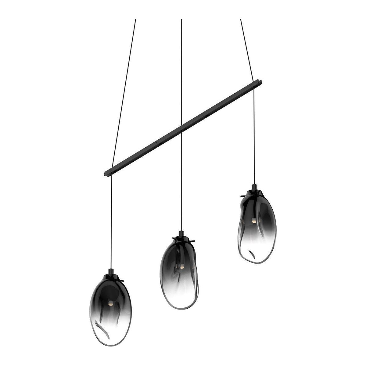 Liquid 3-Light Linear Spreader LED Pendant