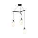 Liquid 3-Light Tri-Spreader LED Pendant