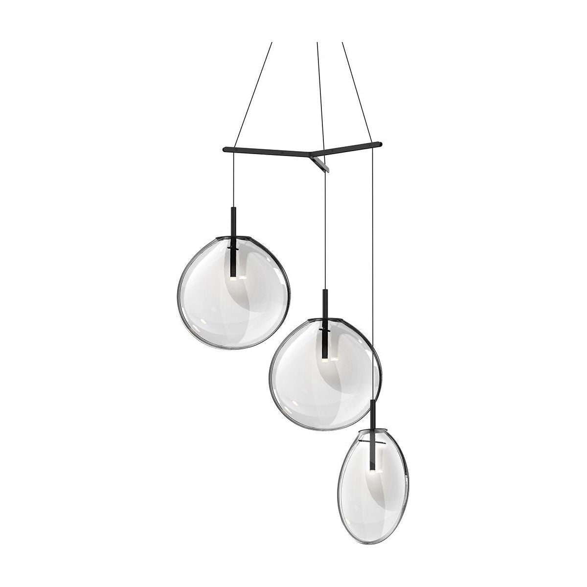 Cantina Large 3-Light Tri-Spreader LED Pendant