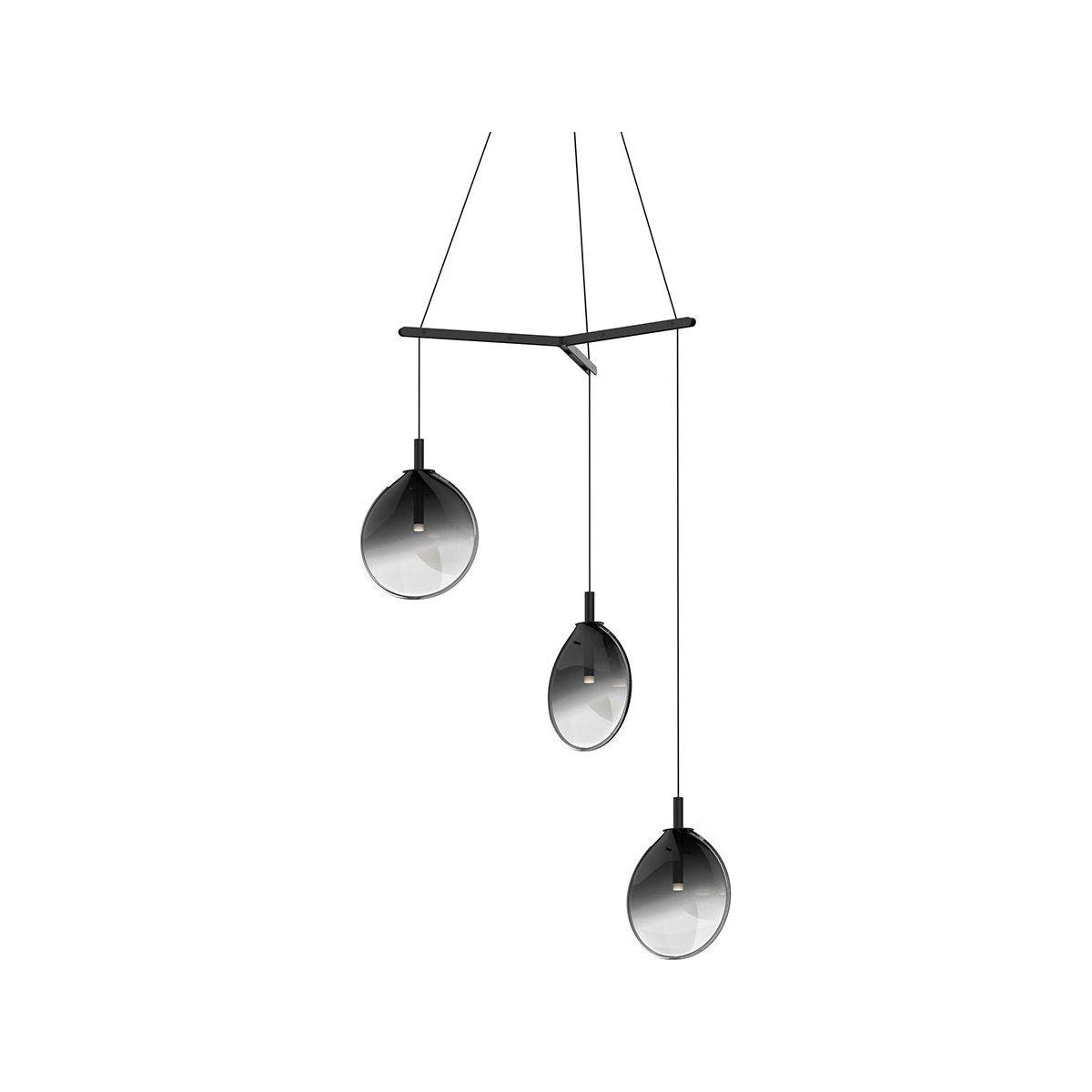 Cantina Small 3-Light Tri-Spreader LED Pendant