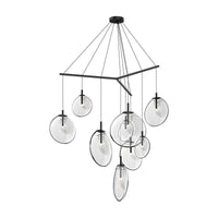 Cantina 9-Light Tri-Spreader LED Pendant