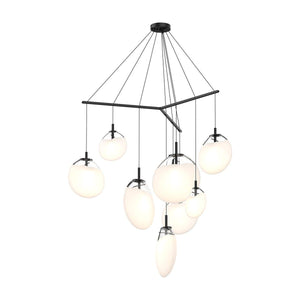 Cantina 9-Light Tri-Spreader LED Pendant