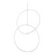 Torc LED Double Pendant