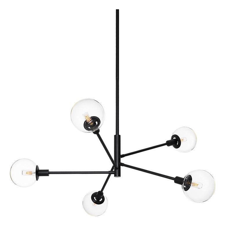 Orb Vectors 5-Light Pendant