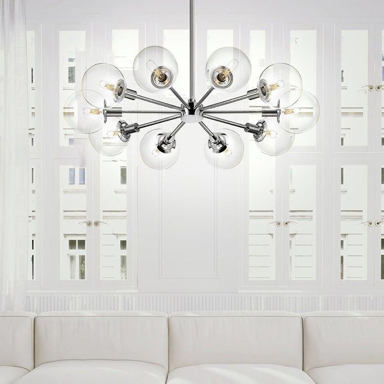 Orb 10-Light Radial Pendant