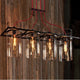 Square Ring 2-Light Rectangle Pendant