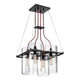 Square Ring 4-Light Square Pendant