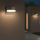 REALS Downlight LED Sconce with Plate Cap and Dome Lens