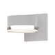 REALS Downlight LED Sconce with Plate Cap and Cylinder Lens