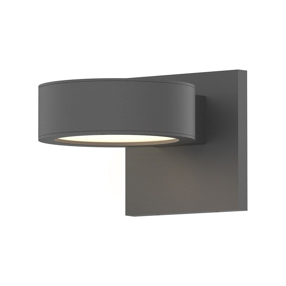 REALS Downlight LED Sconce with Plate Cap and Plate Lens