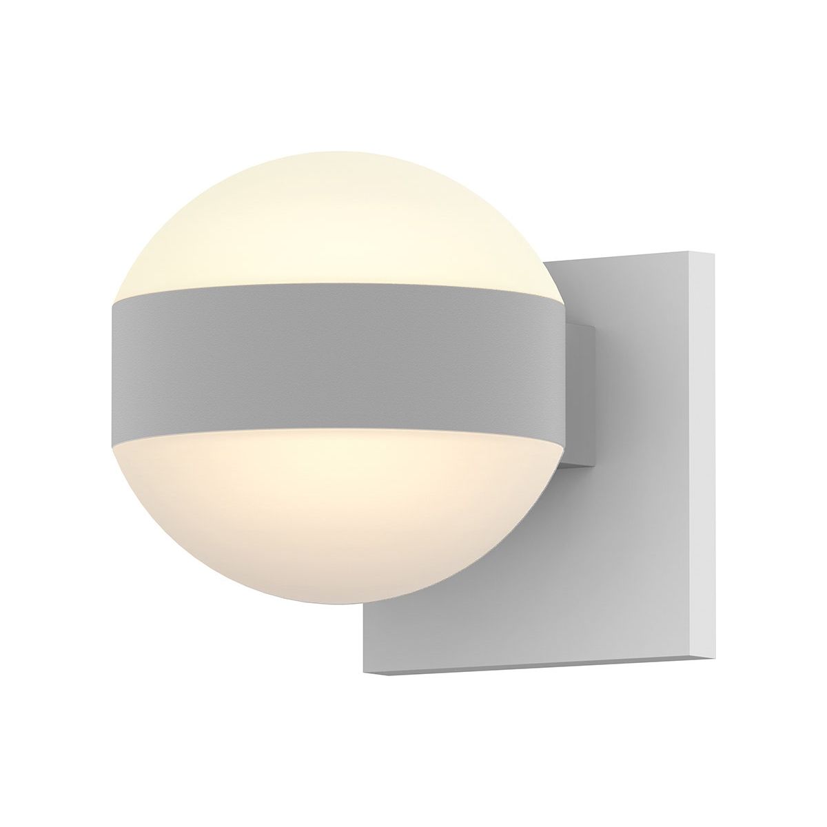 REALS Up/Down LED Sconce with Dome Lenses