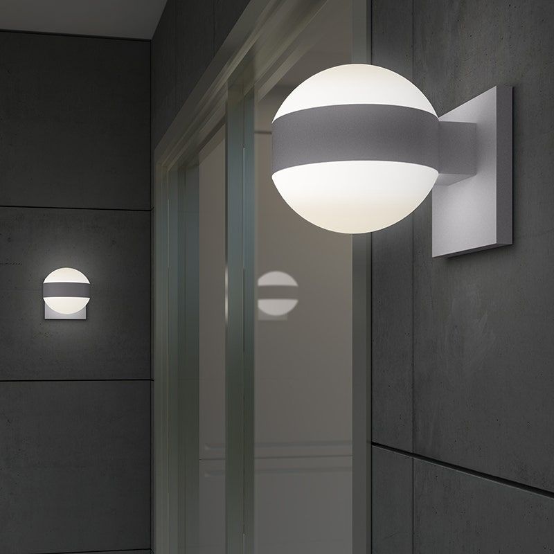 REALS Up/Down LED Sconce with Dome Lenses