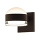 REALS Up/Down LED Sconce with Dome Top and Cylinder Bottom