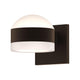 REALS Up/Down LED Sconce with Dome Top and Cylinder Bottom