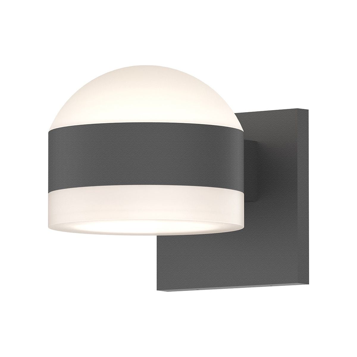 REALS Up/Down LED Sconce with Dome Top and Cylinder Bottom