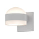 REALS Up/Down LED Sconce with Dome Top and Cylinder Bottom