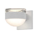 REALS Up/Down LED Sconce with Cylinder Top and Dome Bottom