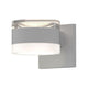 REALS Up/Down LED Sconce with Cylinder Lenses