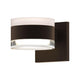 REALS Up/Down LED Sconce with Cylinder Lenses