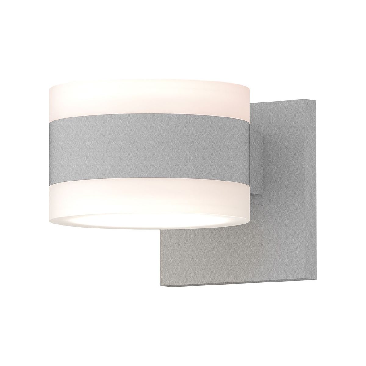 REALS Up/Down LED Sconce with Cylinder Lenses