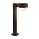 REALS 16" LED Bollard with Plate Cap and Dome Lens
