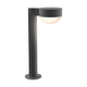 REALS 16" LED Bollard with Plate Cap and Dome Lens