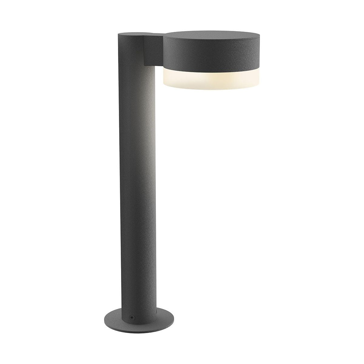 REALS 16" LED Bollard with Plate Cap and Cylinder Lens
