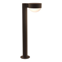 REALS 22" LED Bollard with Plate Cap and Dome Lens