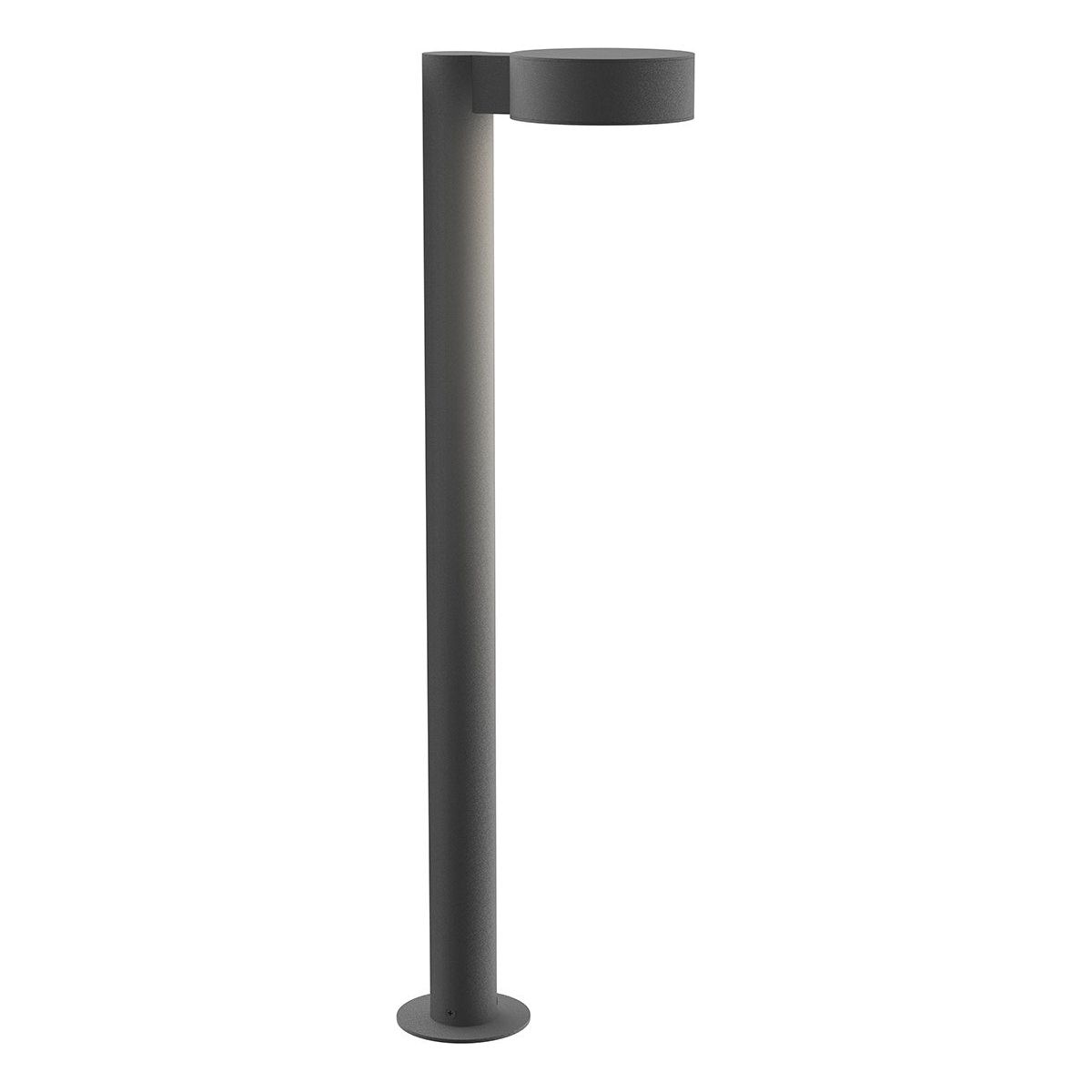 REALS 28" LED Bollard with Plate Cap and Plate Lens