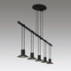 Suspenders 36" 1-Tier Linear with Reflector Luminaires