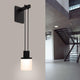Suspenders Mini Single Sconce with Drum Luminaire