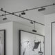 Suspenders 2-Bar Freeform Surface Mount with 3-Cell Luminaires + 6-Cell Luminaires