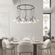 Suspenders 32" Single Ring with 18" Calla Luminaires