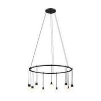 Suspenders 24" Single Ring with Ball Luminaires