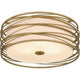 Spiral 3-Light Semi Flush Mount