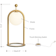 Linglong Large 1-Light Table Lamp