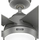 Skyflow Outdoor Fan with LED Light 52"