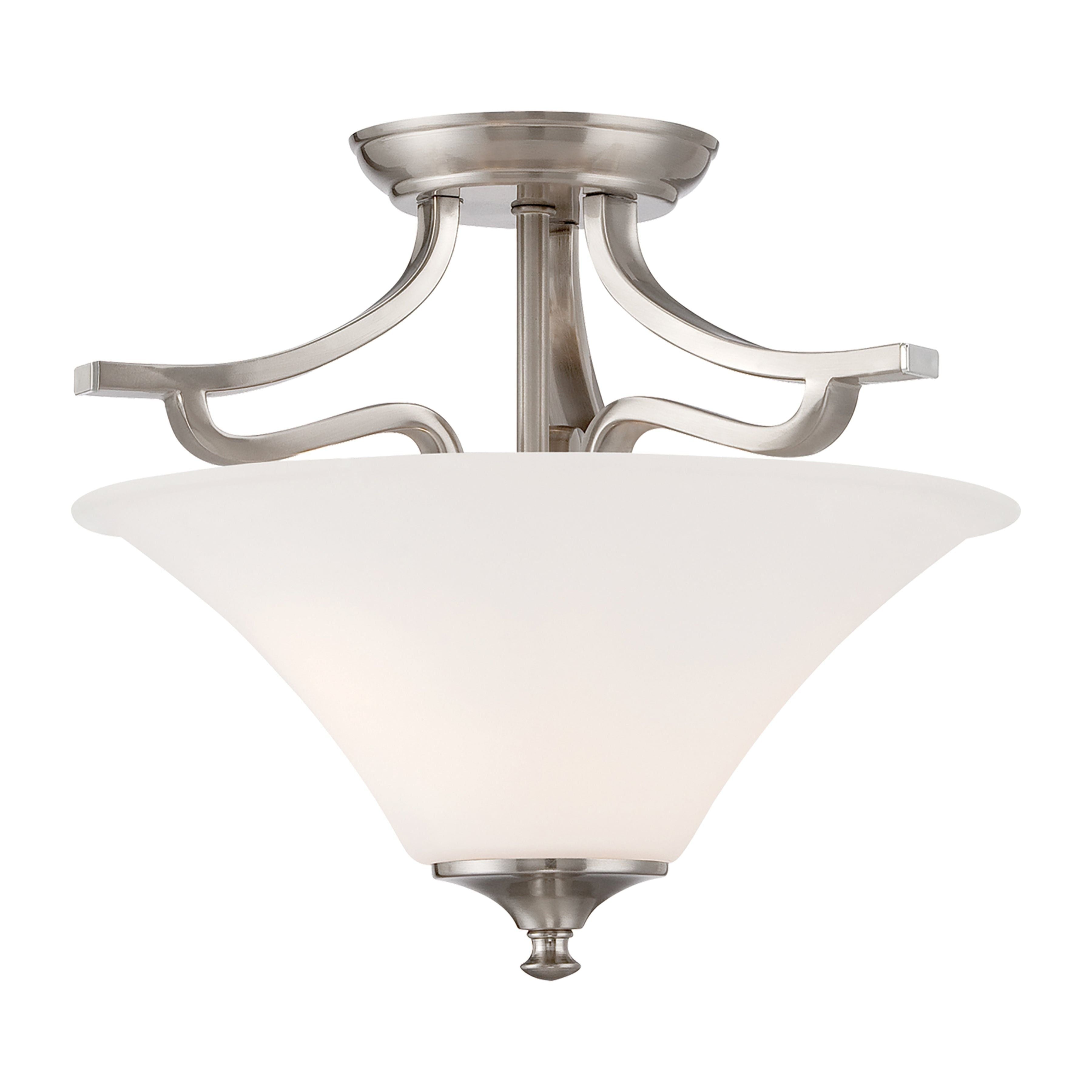 Treme 13" Wide 2-Light Semi Flush Mount