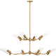 Visual Comfort Studio Collection - Mezzo 8-Light Grand Chandelier - Lights Canada