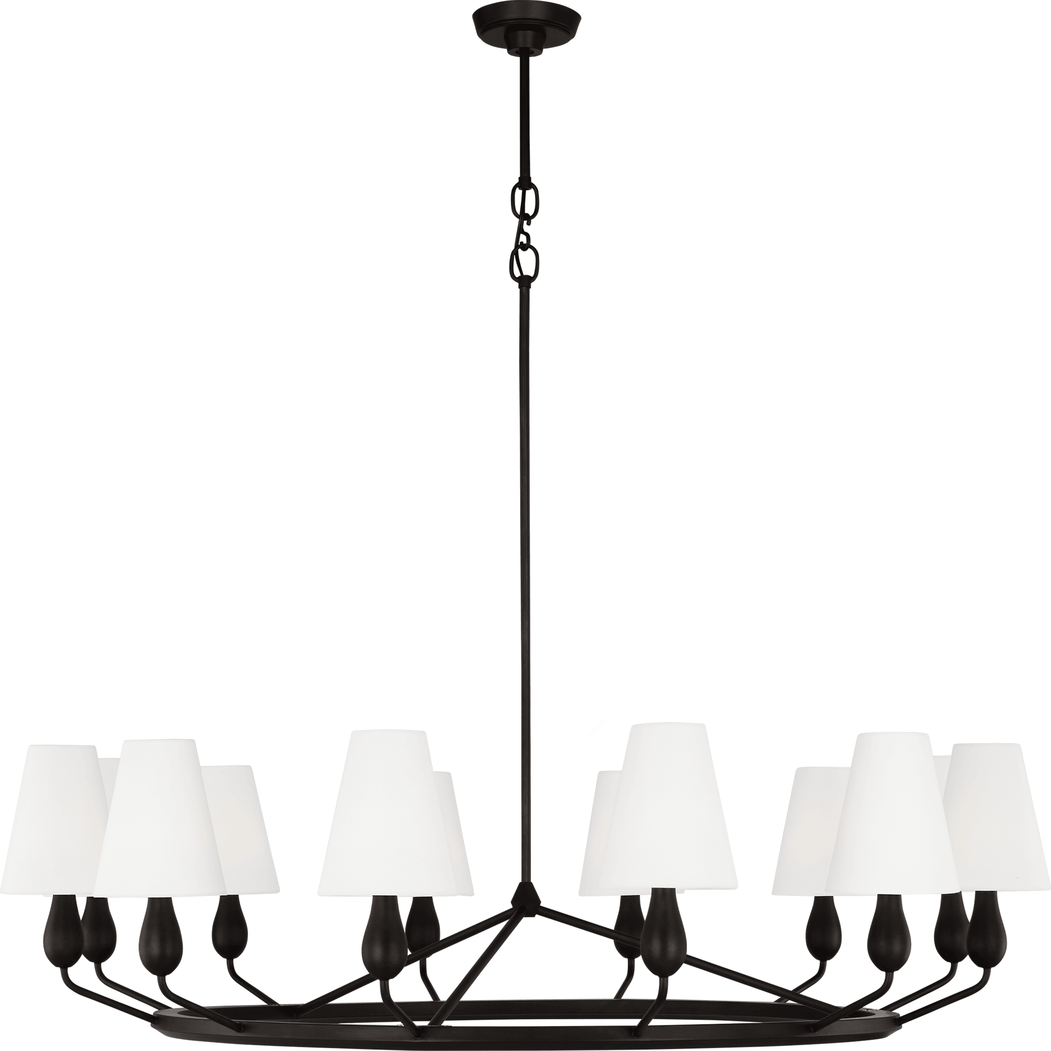 Visual Comfort Studio Collection - Ziba 12-Light XL Chandelier - Lights Canada