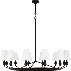 Visual Comfort Studio Collection - Ziba 12-Light XL Chandelier - Lights Canada