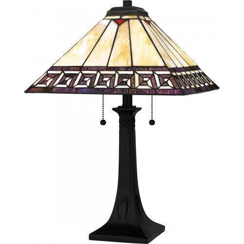 Tiffany 2-Light Table Lamp