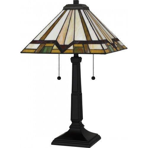 Tiffany 2-Light Table Lamp