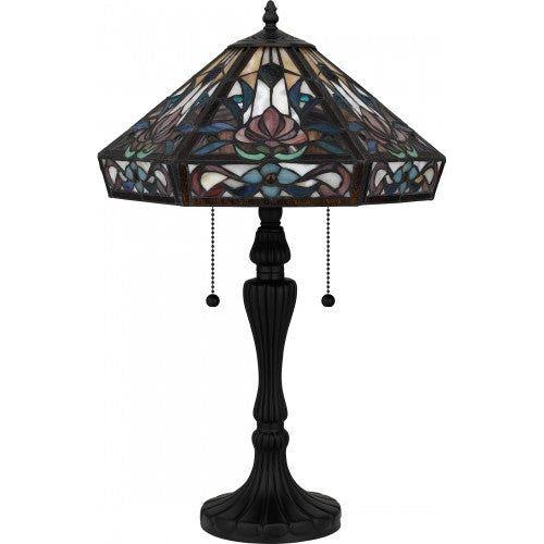 Tiffany 2-Light Table Lamp