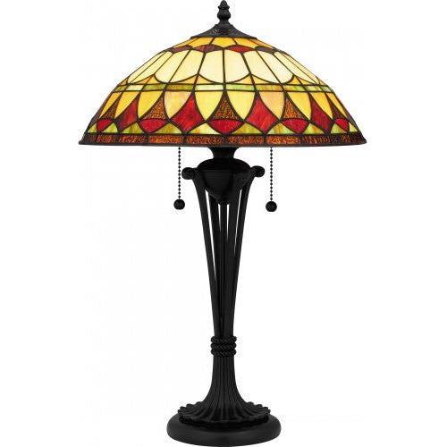 Tiffany 2-Light Table Lamp