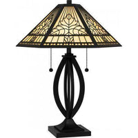 Tiffany 2-Light Table Lamp