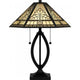 Tiffany 2-Light Table Lamp