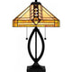 Tiffany 2-Light Table Lamp
